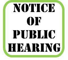 Public Hearing